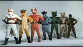 愛の戦士レインボーマン　1972　行けレインボーマン　安永憲自　(OP &rarr; slides.)