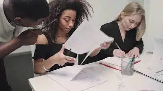 Free stock footage stressful work environment,  frustrated coworkers