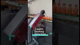 Laser coding for beverage bottles, laser print date on pet bottle with no ink