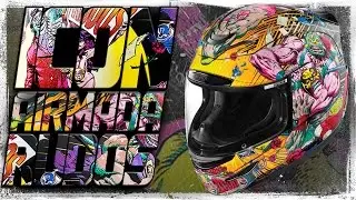 Icon Airmada Rudos Helmet Graphic from Sportbiketrackgear.com