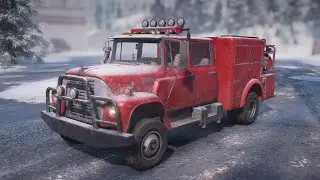 SnowRunner PS5 gameplay full hd! International Loadstar 1700