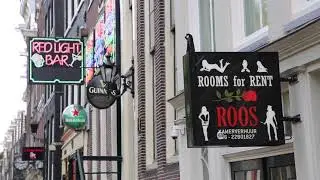 Netherlands Red district / Pays Bas AMSTERDAM ! QUARTIER ROUGE, COFFESHOOP