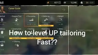 How to level up tailoring fast in Durango Wild Land | Durango Wild Land Tips and Tricks