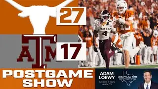 The Longhorns OWN the Aggies! | Texas vs Texas A&M Postgame Show
