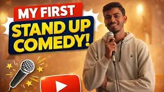 My first stand up show 🤣