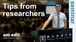 Tips from researchers on writing and publishing research papers in academic journals | NUTN Taiwan