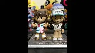 11 and Dustin mini figures ￼￼ #strangerthings #netflix #music #shorts