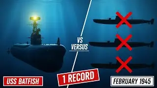 How USS Batfish Sank 3 Japanese Submarines in 76 Hours (WW2)