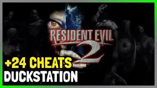 PS1 Duckstation CHT +24 Cheats Resident Evil 2 - Dual Shock Ver. | SLUS-00748 - USA