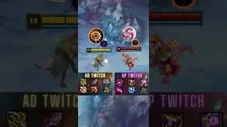 AD TWITCH VS AP TWİTCH ||| #leagueoflegends