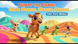 Bumpy the Camel Goes March, March, March! 🐫🎶 | Fun Kids Song