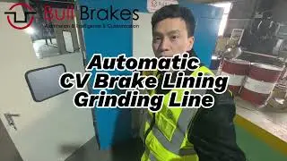 CV Brake Linings Grinding Line Introduction