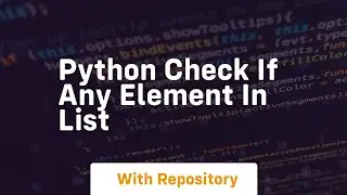 python check if any element in list