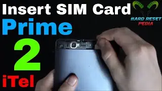 Itel Prime II Insert The SIM Card
