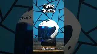 R-SIX + Visor Venom Blue #helmrsix