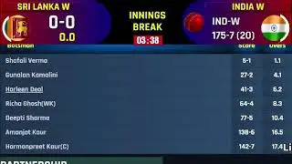 🔴 LIVE: INDW vs SLW 5th T20I 2025 | India W vs Srilanka W Live Cricket Match Score Commentary, 15 O