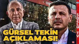 Özgür Çelik'ten Gürsel Tekin Açıklaması! CHP'de Yer Yerinden Oynayacak! 'GERÇEK CHP'Lİ '