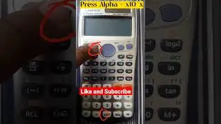 how to write exponent in calculator | exponents #exponential #maths #shorts #mathematicsquiz