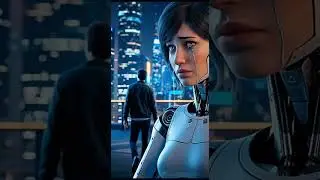 Humanoid Robot Cries as Man Walks Away | Emotional Futuristic Story #humanoidrobot #robot #ai