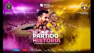 INTER DE MIAMI VS. BARCELONA S.C. - ENTREVISTA DANIEL MOLINA Y RICARDO LEYVA