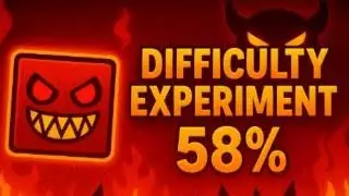 Difficulty Experiment 58%