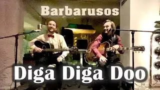Barbarusos - Diga Diga Doo (Live) | Jazz & Swing Vocal Guitar Duo, Barcelona