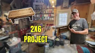 Cheap & Easy DIY Plant Stand (2x6 Lumber)