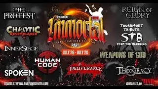 InnerSiege - Excuses - Immortal Festival - BMI Event Center - Versailles, Ohio - July 26, 2024
