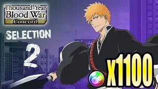 Bleach Brave Souls: Thousand-Year Blood War Summons: Concord (Selection 2) - 1100 Orbs