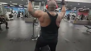 Team Neighborhood Iron Addicts Training Back, Check My Bro Out!!!