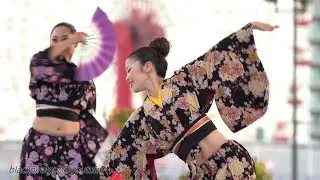 KIMONO  和装☆彡　へそ出しルックでおもてなし!(^^)!　神戸まつり2019　KB