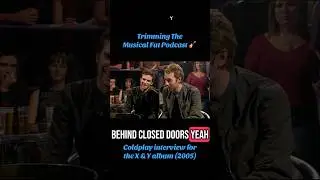Coldplay interviewed on Later&hellip;With Jools Holland for the X & Y album (2005) 💿