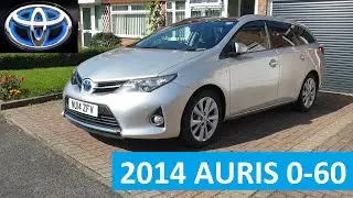 2014 Toyota Auris Hybrid 0-60