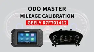 OBDSTAR ODO MASTER GEELY R7F701412 Dashboard Odometer Calibration - Cardiagtool