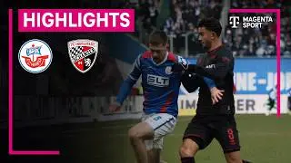 Hansa Rostock - FC Ingolstadt 04 | Highlights 3. Liga | MAGENTA SPORT