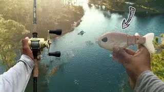 ЗАБРАСЫВАЕМ БОЛЬШИЕ НАЖИМКИ ДЛЯ БОЛЬШОЙ РЫБЫ!