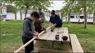 Students Build the St. Michaels Scow in &ldquo;Rising Tide&rdquo; at Chesapeake Bay Maritime Museum