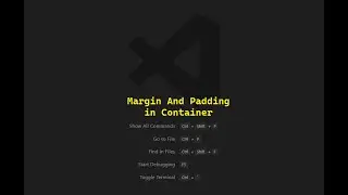 Flutter Learning(Margin And Padding In Container)