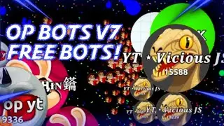 FREE AGAR.IO BOTS | PARTY'S OP #10 | AGAR.IO w/ OP-BOTS.COM