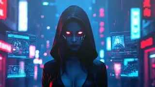 KEEJOSX - MANHUNT (Official Visualizer) [ALT-POP / CINEMATIC] | AI Music