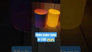 1 Sec = Lamp #diwalilamp #diwalispecial #diwali #shorts #paperlamp #papercraft #viral