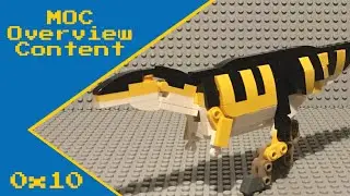 Lego Carcharodontosaurus MOC 2