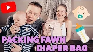 How I Pack My Fawn Design Diaper Bag
