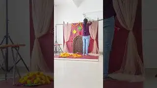 Pongal Backdrop in the making | Pongal Photoshoot Backdrops | Perfect Backdrop for Village Theme