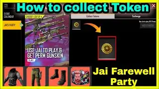 How to Collect Golden Crosshair Token Freefire || Jai Farewell Event Calendar || Jai's Party Event