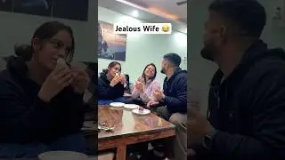 Jealous Wife 💔 😂 #shorts