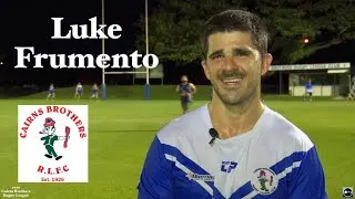 2020 Luke Frumento ~ Cairns Brothers Rugby League Football Club Player Interview
