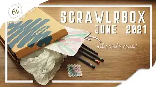 ScrawlrBox June 2021 | UNBOXING + #scrawlrchallenge | Ethereal Entity