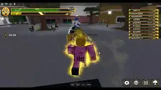 Roblox(Your Bizarre Adventure)Giorno Vs Zipper man User