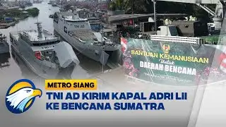 Komitmen TNI AD Bantu Bencana Sumatra, Kirim Kapal Bawa Jembatan Bailey & Alat Berat